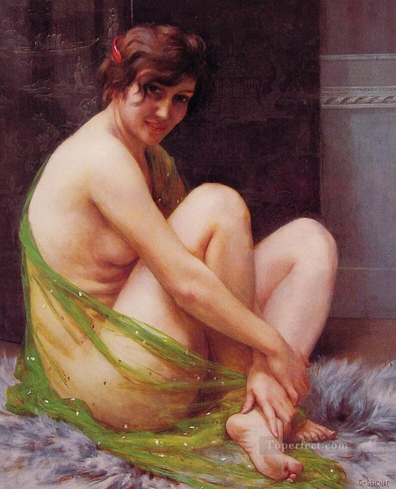 ラ・パリスーズ・ギョーム・セニャックのクラシックヌード油絵
